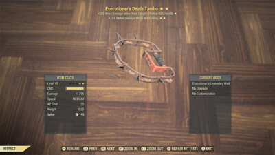 Executioners 25 Death Tambo