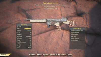 Two Shot 25/15r Elders Mark