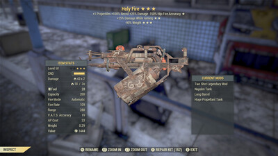 Two Shot 25/90 Holy Fire