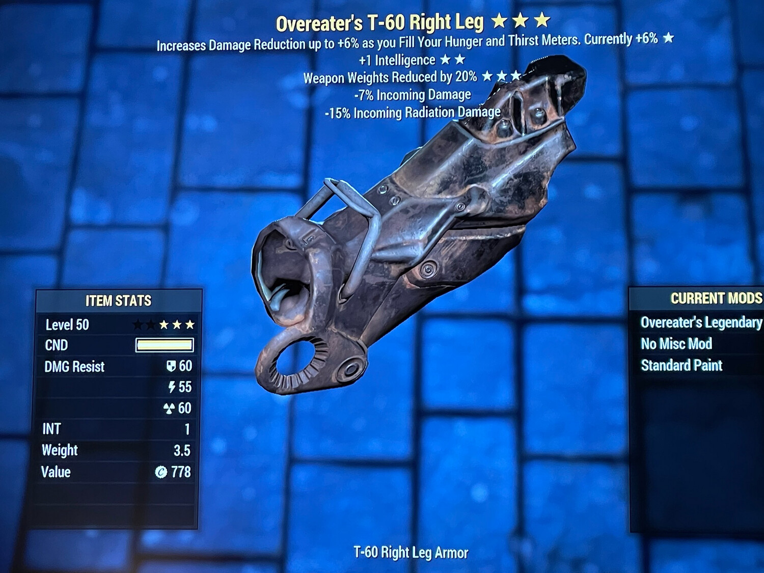 Overeaters Intel WWR T60 RL