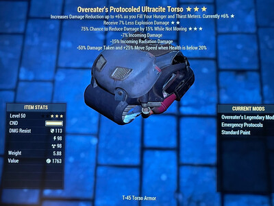 Overeaters Explosive Sentinel Ultracite Torso