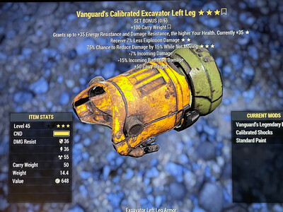 Vanguard Explosive Sentinel Excavator LL