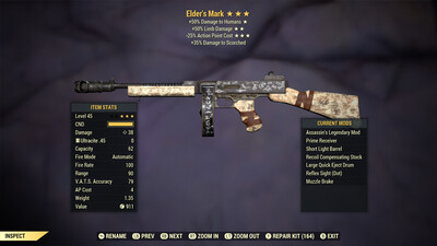 Assassins 50L/25 Elders Mark
