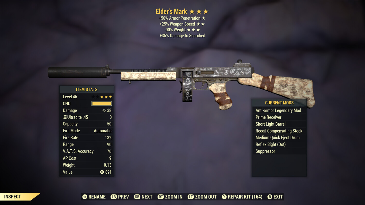 Anti Armor 25/90 Elders Mark