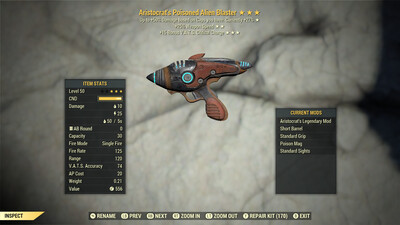 Aristocrat 25/15c Alien Blaster