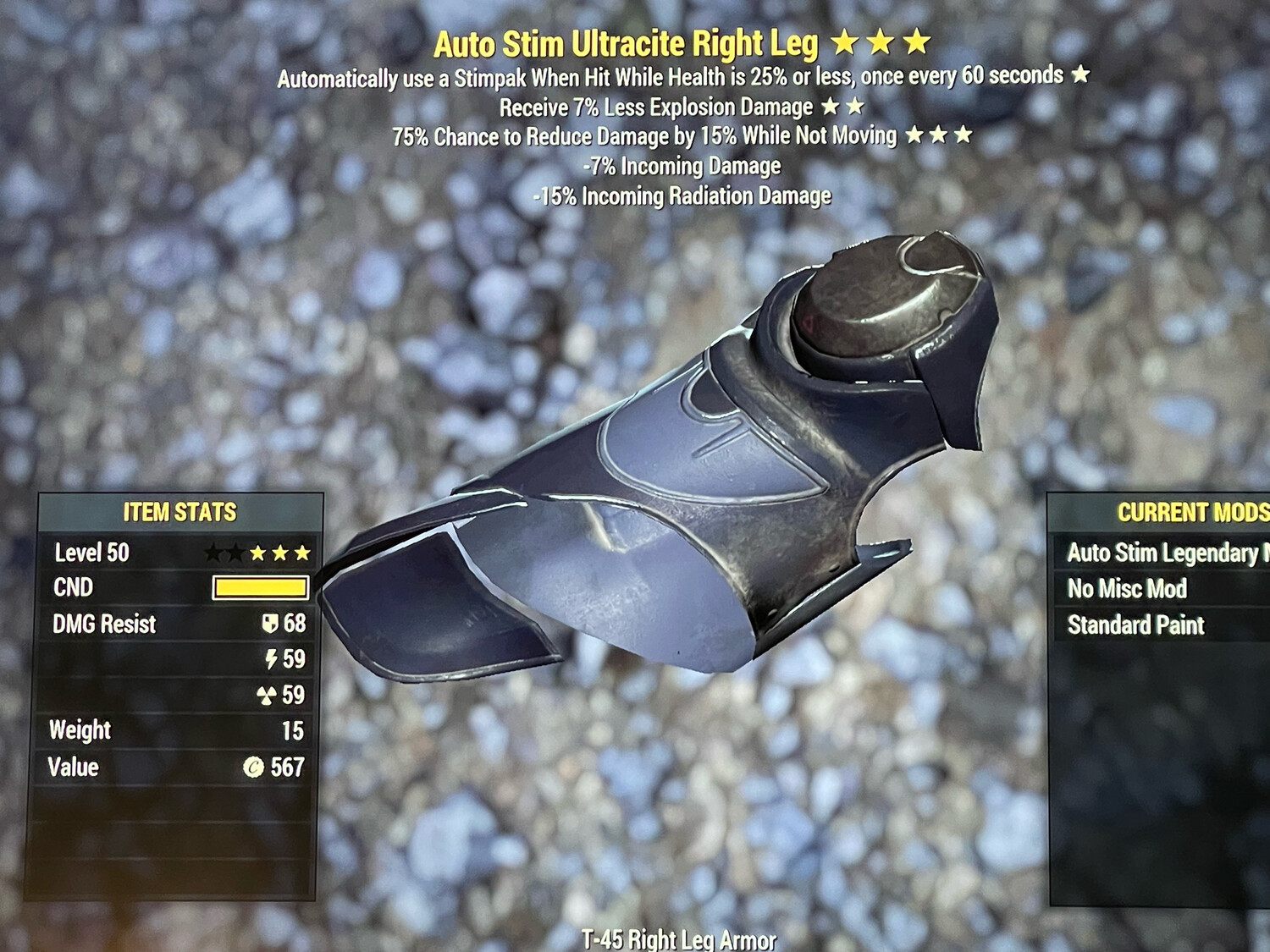 Auto Stim Explosive Sentinel Ultracite RL