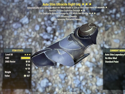 Auto Stim Explosive Sentinel Ultracite RL