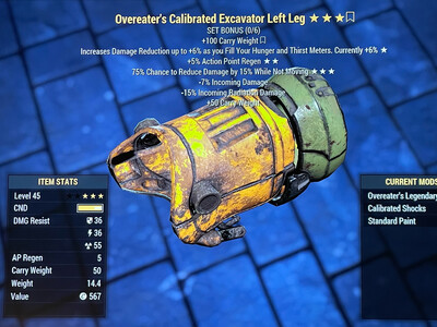 Overeaters AP Sentinel Excavator LL