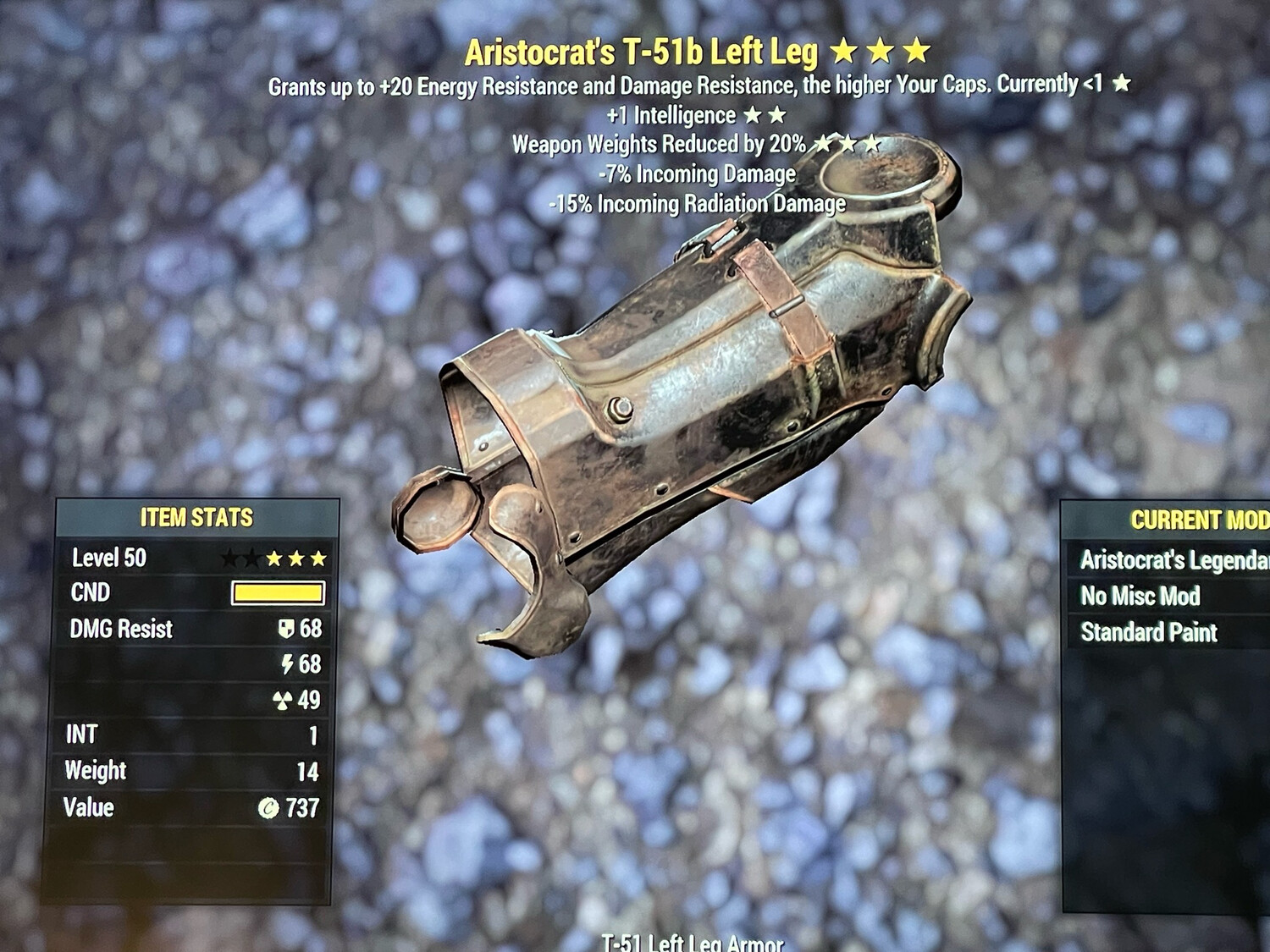 Aristocrat Intel WWR T51 LL