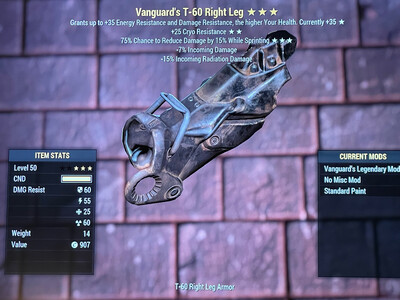 Vanguard Cryo Cavalier T60 RL