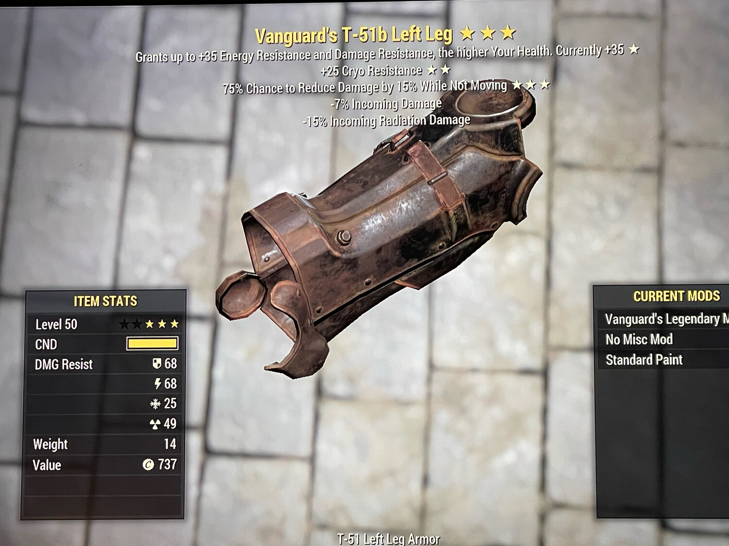 Vanguard Cryo Sentinel T51 LL