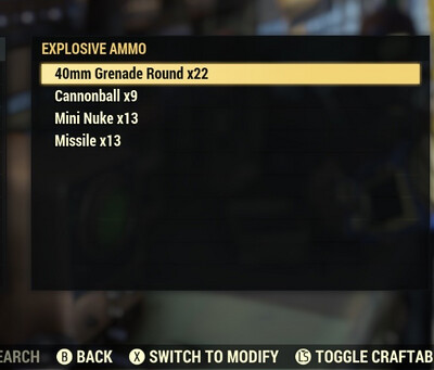 Explosive Ammo X1000