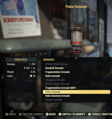 Pulse Grenade X100