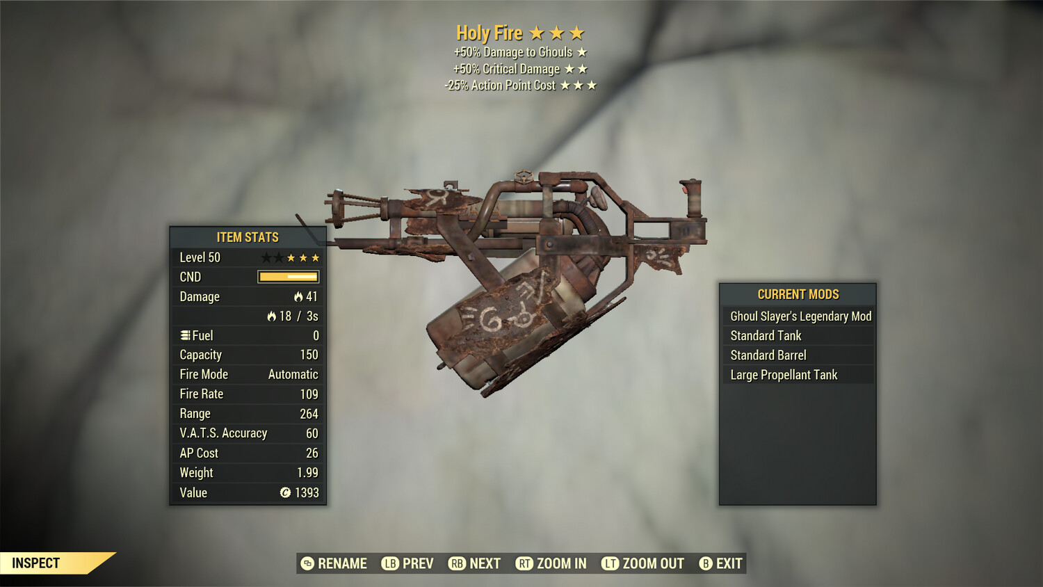 Ghoul Slayers 50/25 Holy Fire