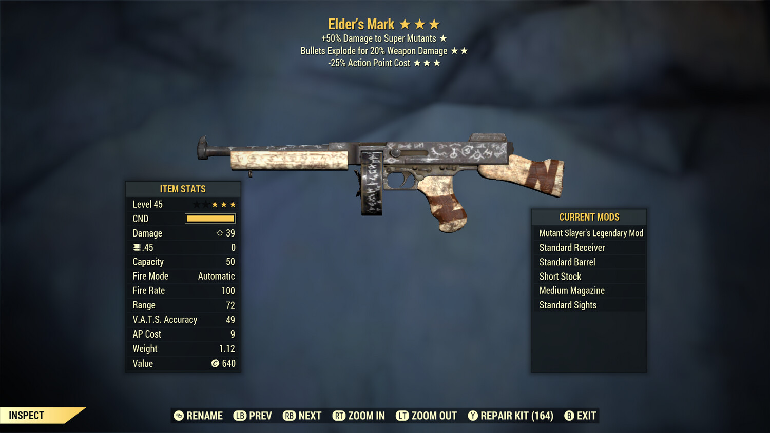 Mutant Slayers Explosive 25 Elders Mark