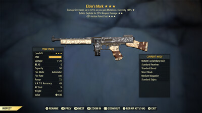 Mutants Explosive 25 Elders Mark