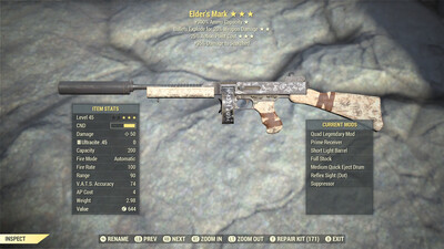 Quad Explosive 25 Elders Mark