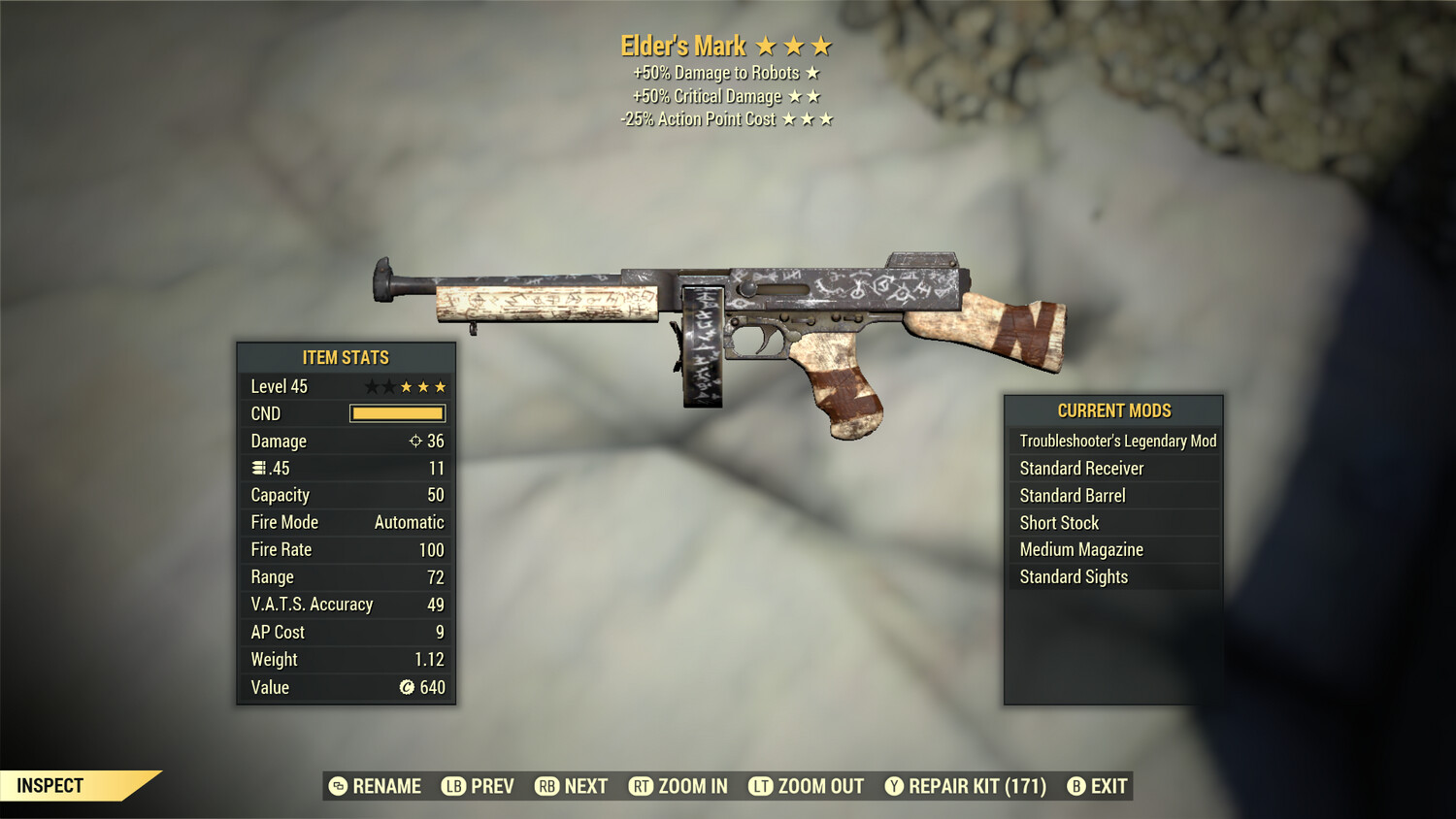 Troubleshooters 50/25 Elders Mark