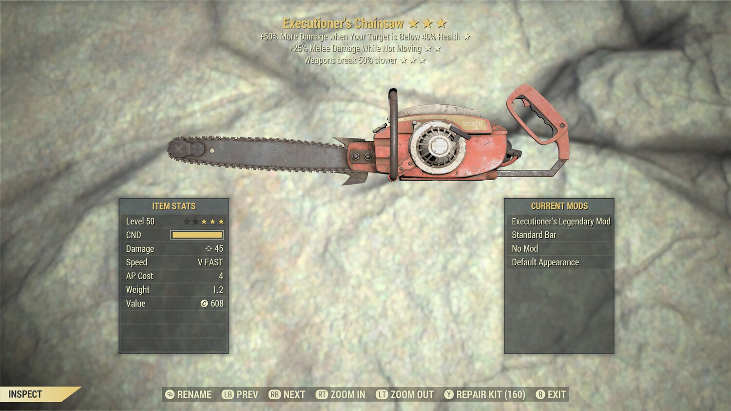 Executioners 25/Durability Chainsaw