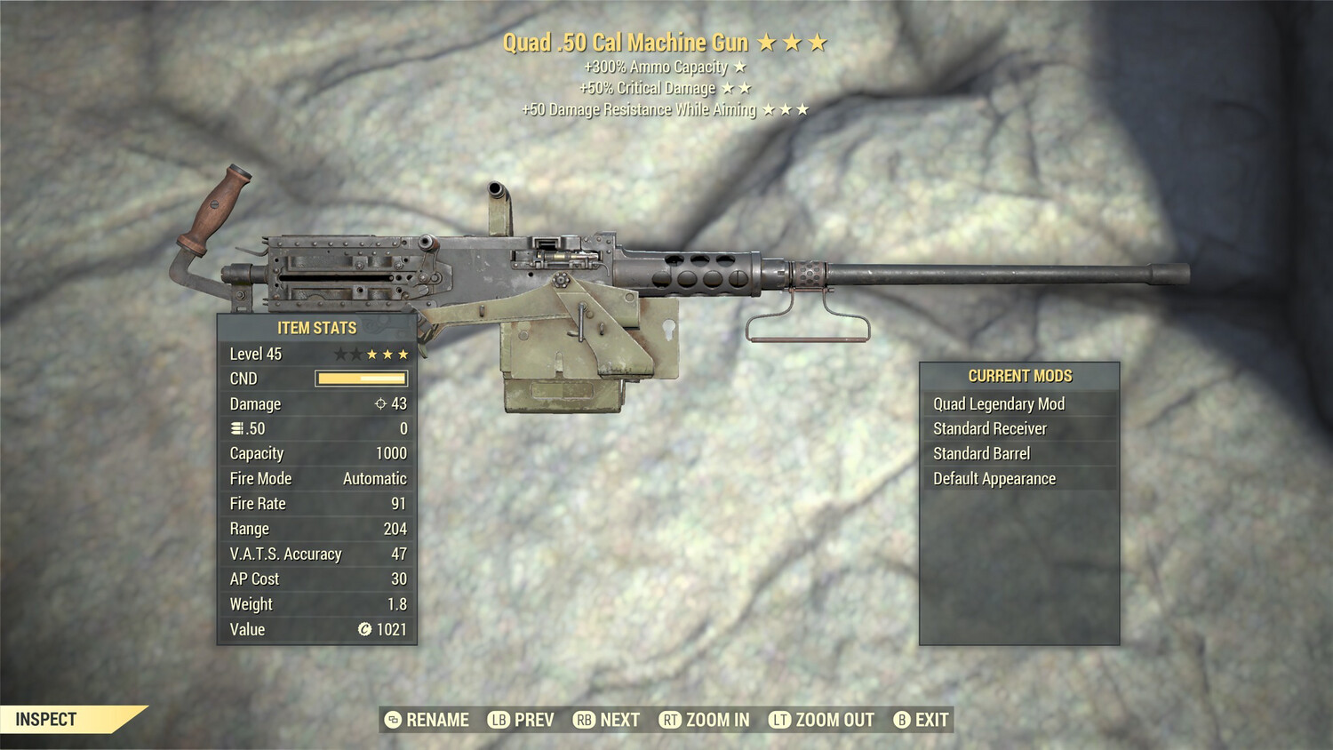 Quad 50/50 50-cal Machine Gun