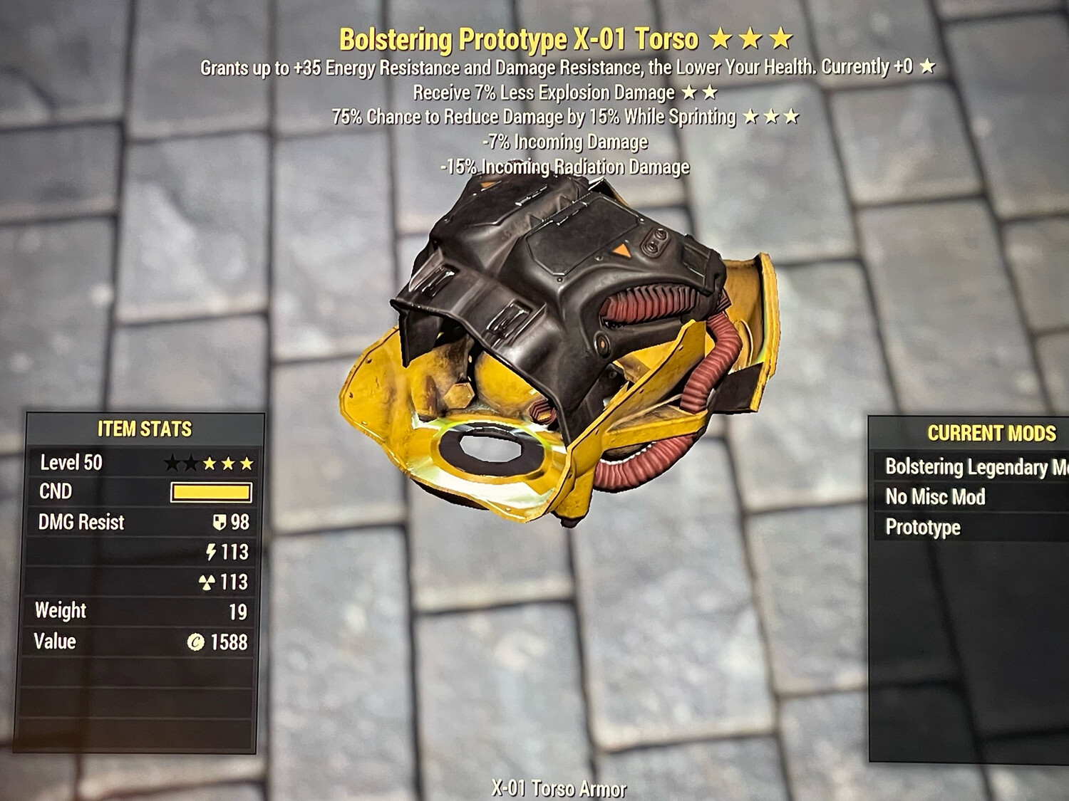 Bolstering Explosive Cavalier X01 Torso