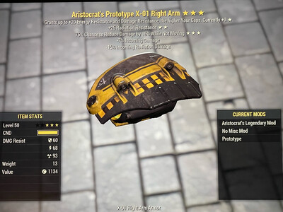 Aristocrat RR Sentinel X01 RA