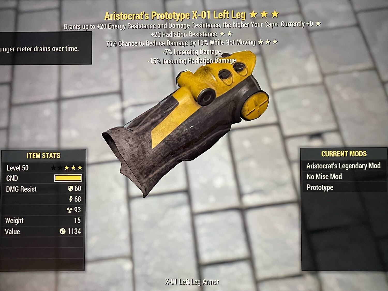 Aristocrat RR Sentinel X01 LL