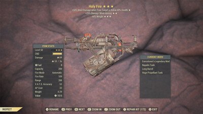 Executioners 25A/90 Holy Fire