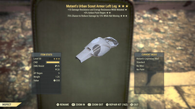 Mutants AP Sentinel U Scout LL