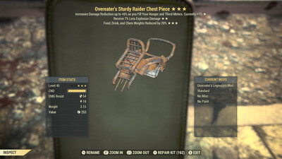 Overeaters Explosive FDC Raider Torso
