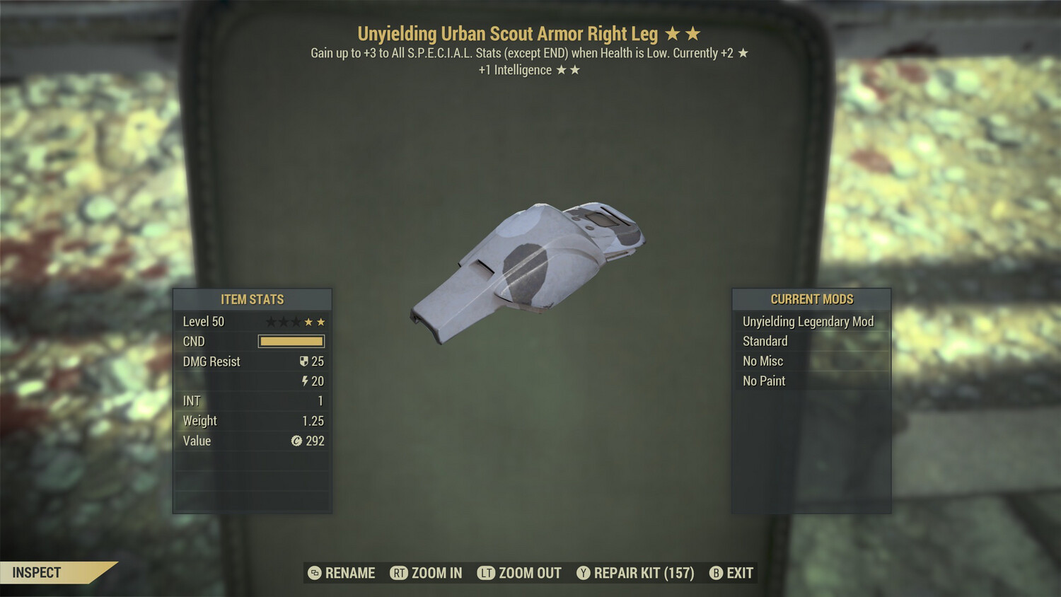 Unyielding Intel U Scout RL