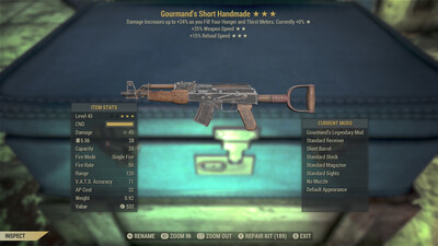 Gourmand 25/15r Handmade