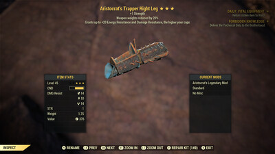Aristocrat 1S WWR Trapper RL