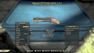 Suppressors 50/25 M79 Grenade Launcher