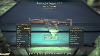 Nocturnal 50/25 Handmade