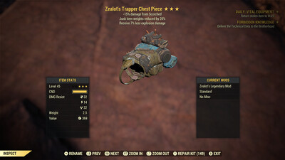 Zealots Explosive JWR Trapper Torso