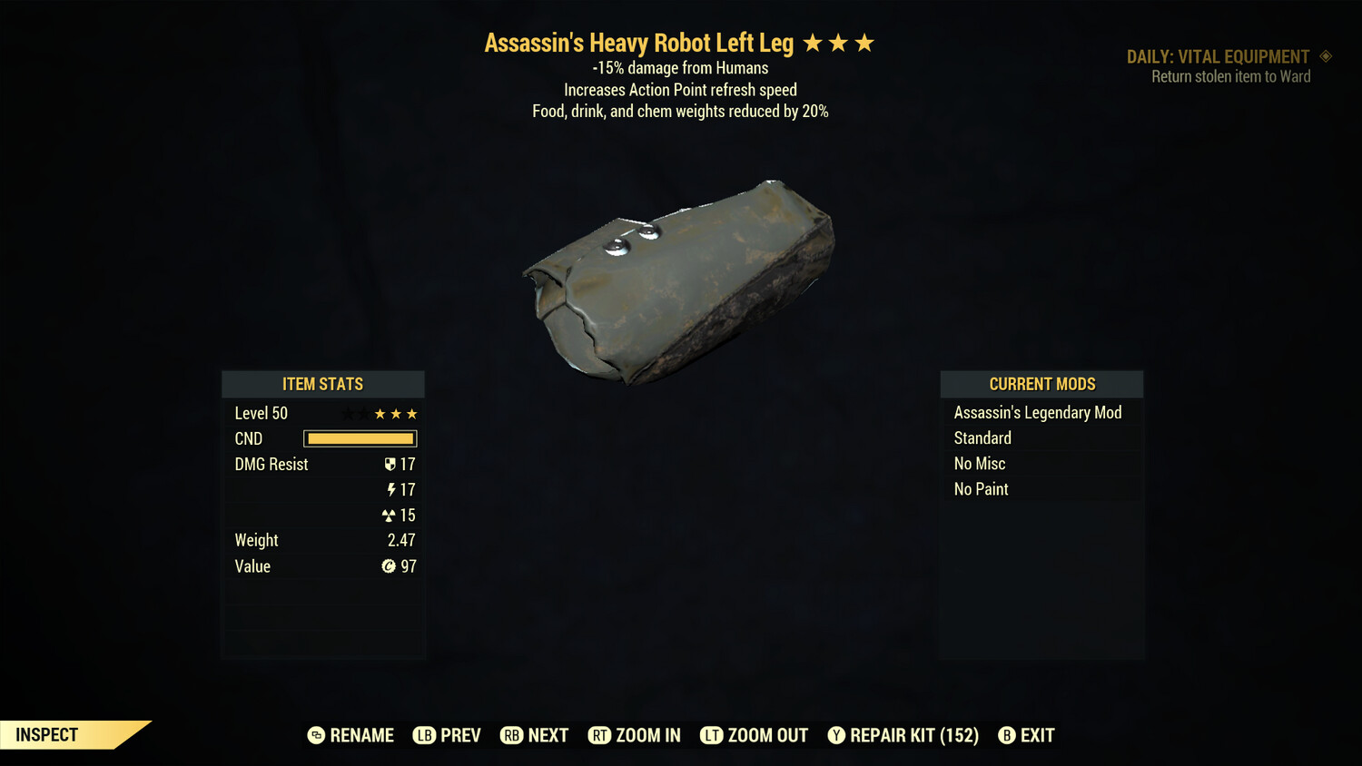 Assassins AP FDC Robot LL