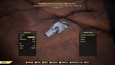 Unyielding 1 Intel U Scout RL