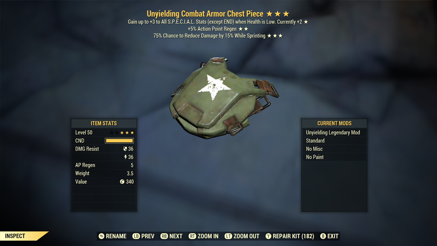 Unyielding AP Cavalier Combat Chest