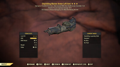 Unyielding Explosive Sentinel Marine LA