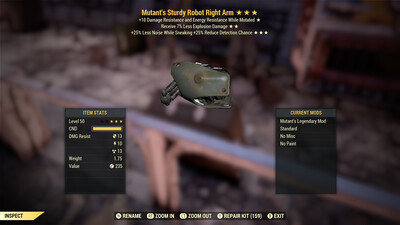 Mutant Explosive HTD Robot RA