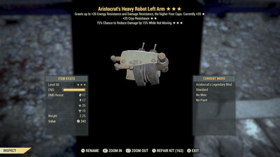 Aristocrat Cryo Sentinel Robot LA