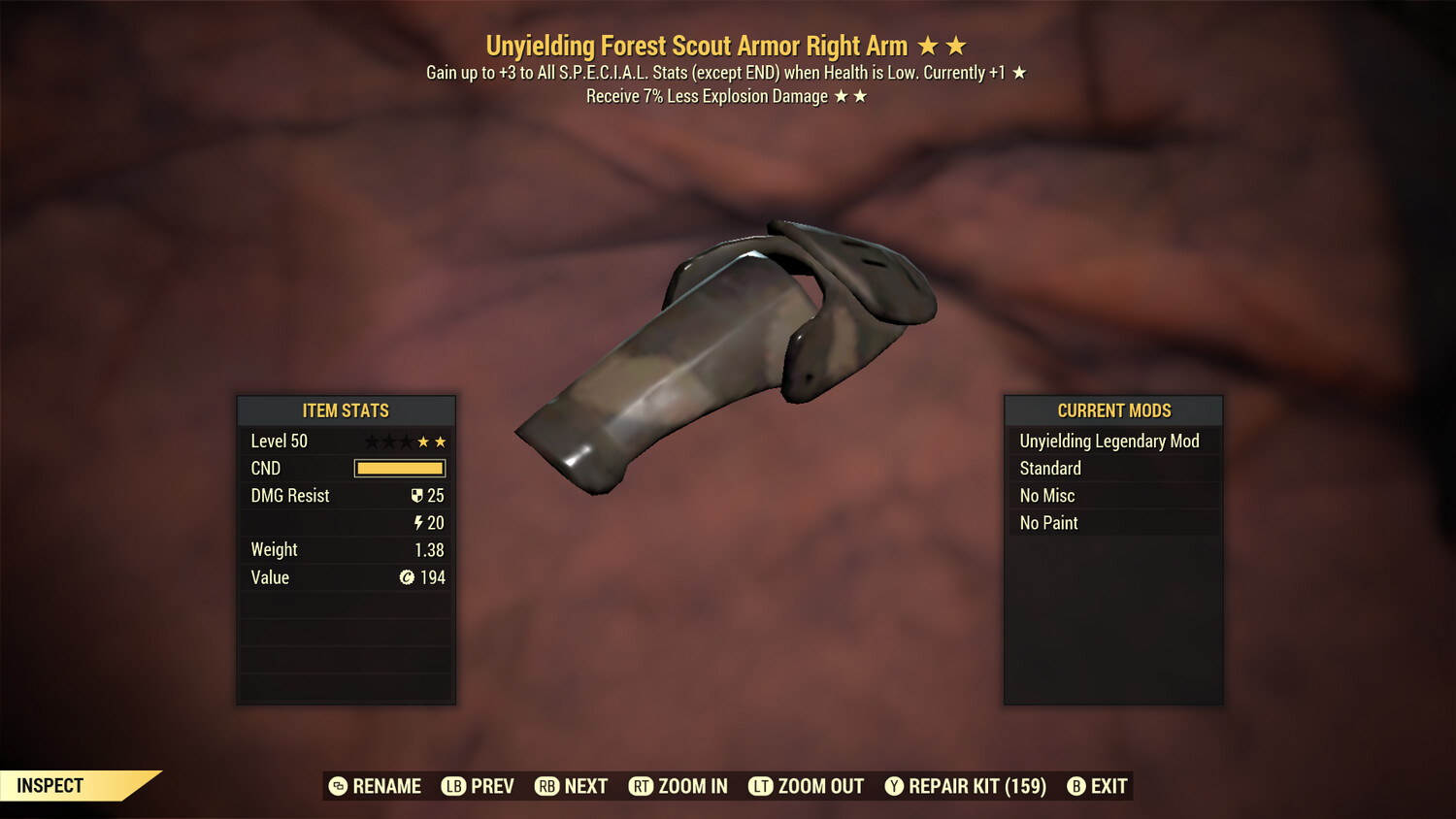 Unyielding Explosive F Scout RA