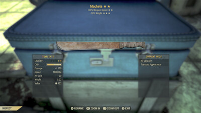 Legacy Perkless SS/90 Machete