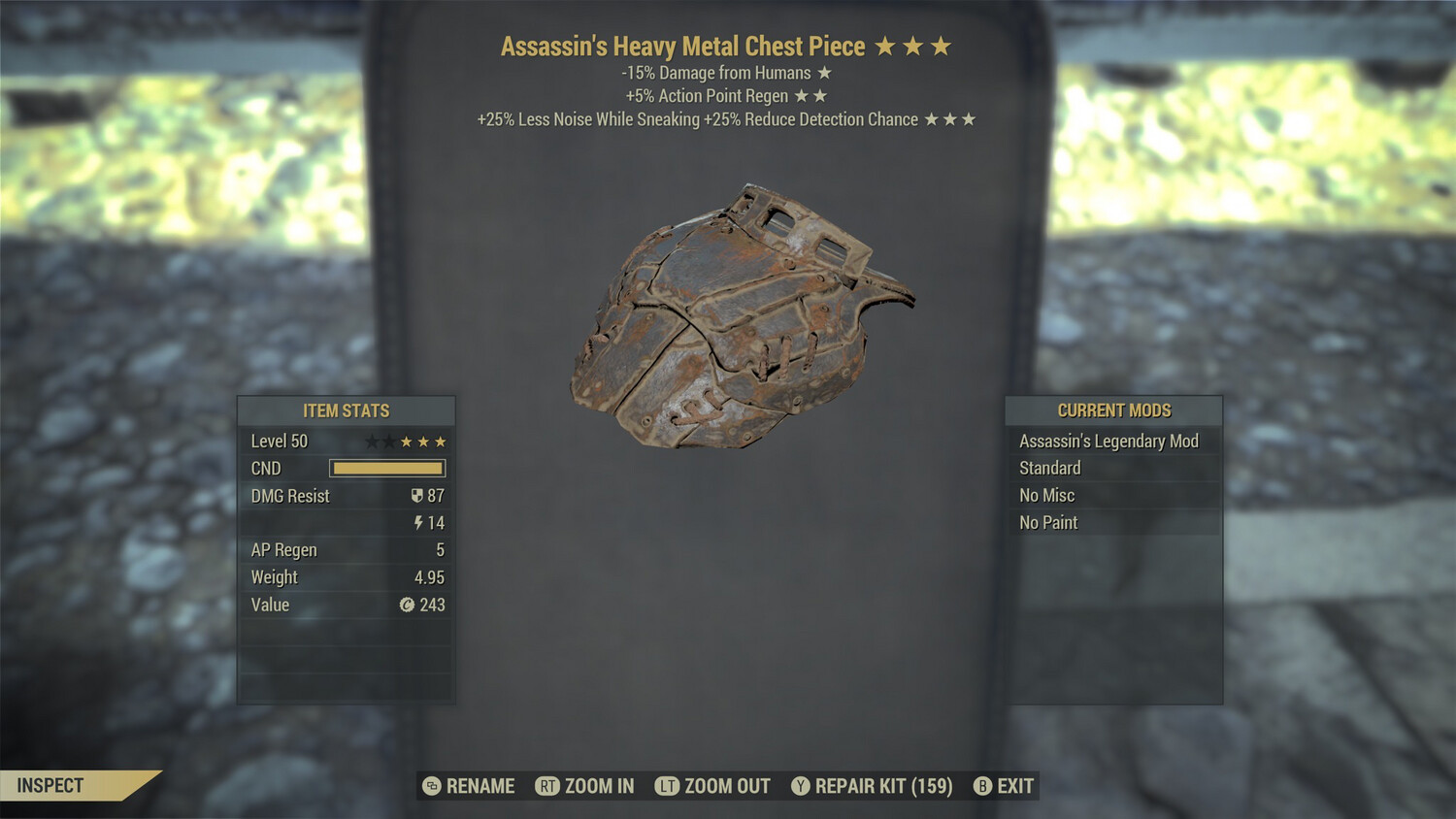 Assassins AP HTD Metal Chest