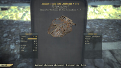Assassins AP HTD Metal Chest