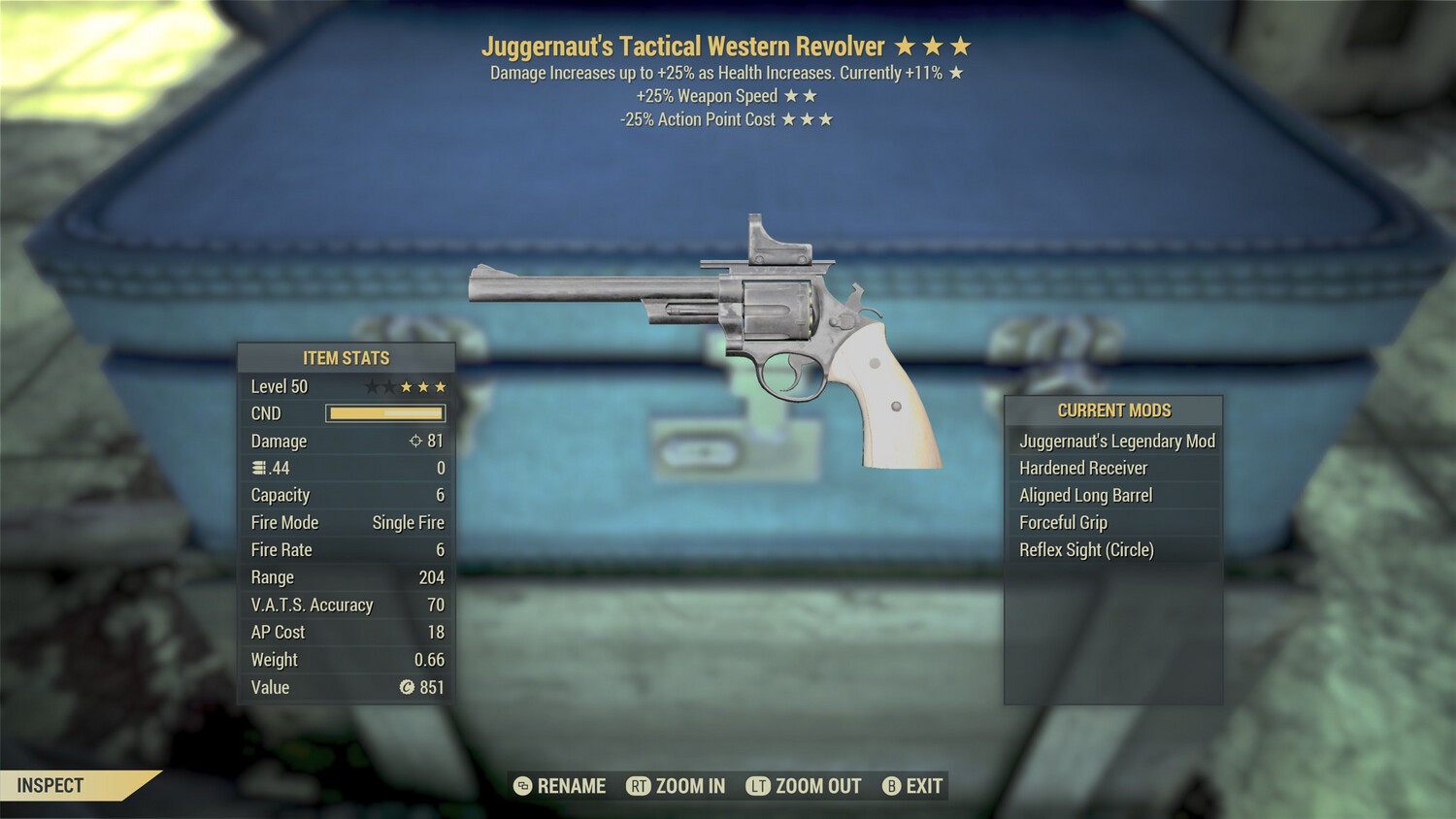 Juggernaut 25/25 Western Revolver