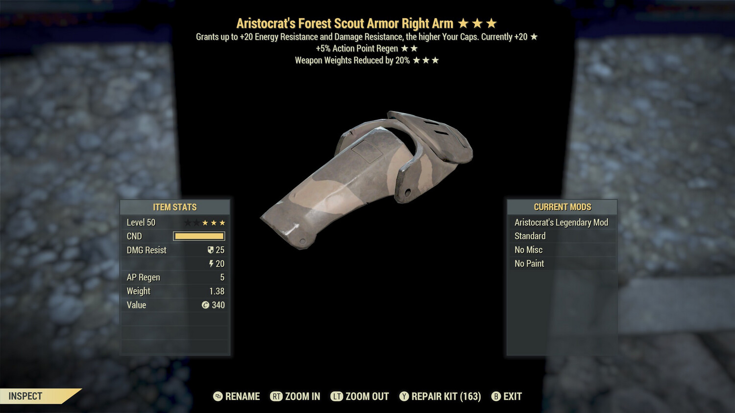 Aristocrat AP WWR F Scout RA