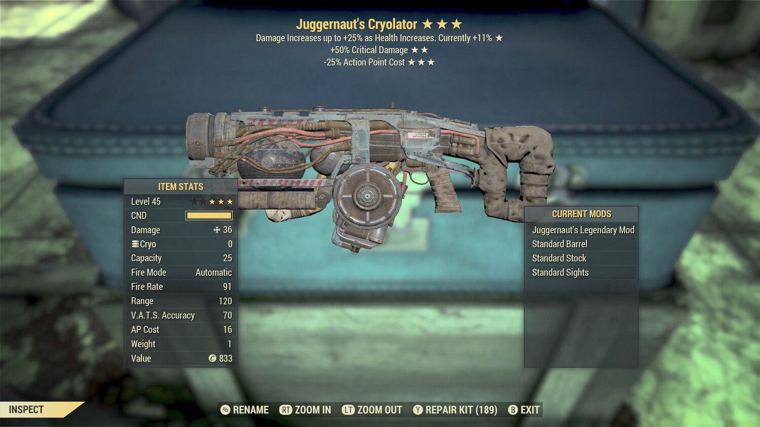 Juggernaut 50/25 Cryolator