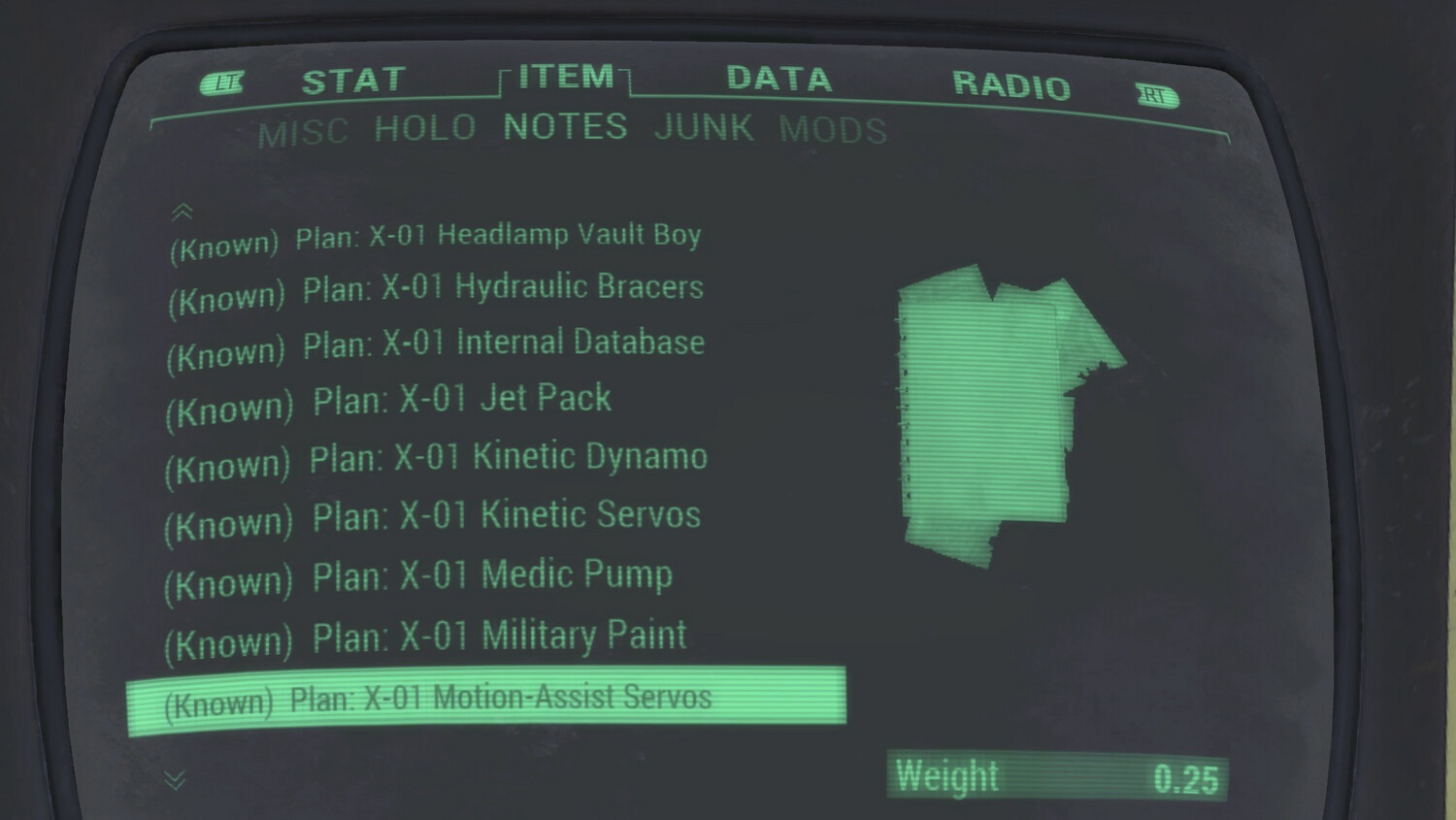 X01 Full Mod Plan Bundle (30 Plans)